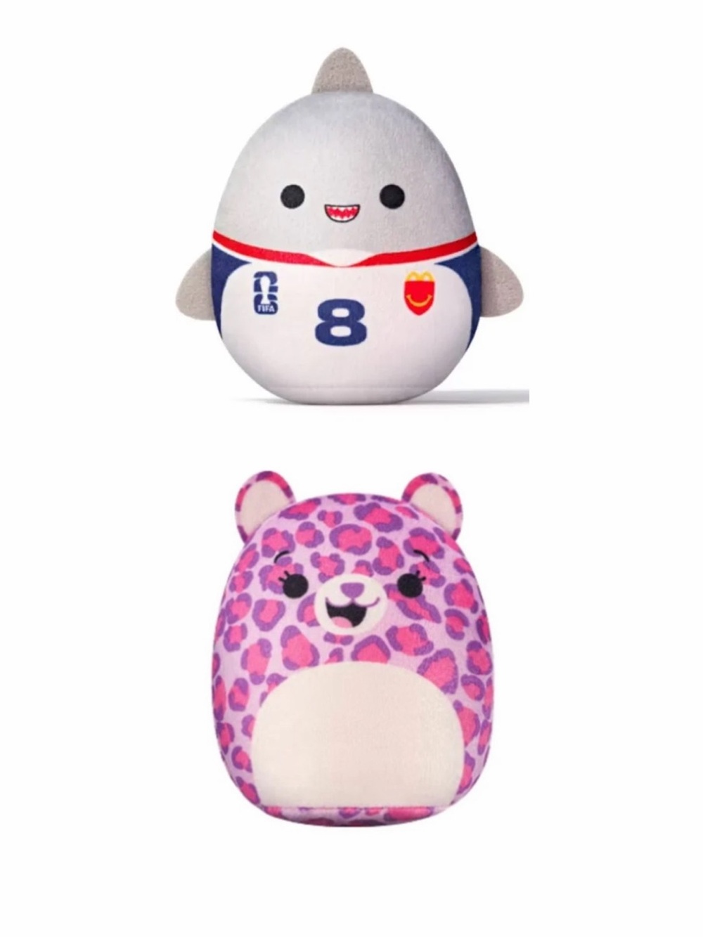 Mcdonalds happy meal squishmallow - rossi and gordon